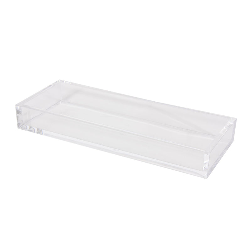 Small Clear Rectangular Tray