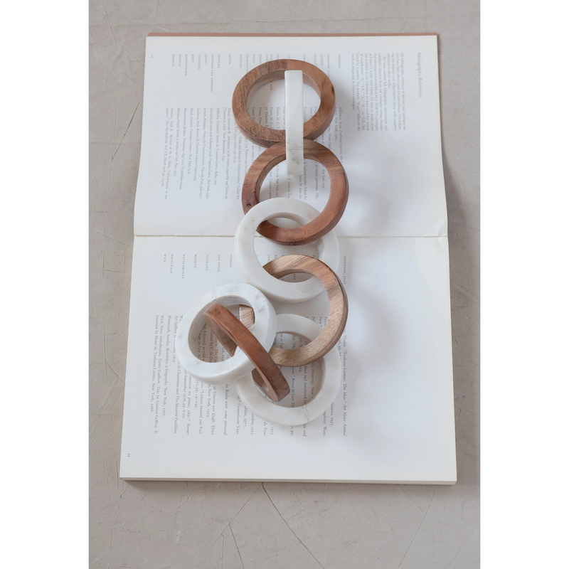 Wood and Marble Chain