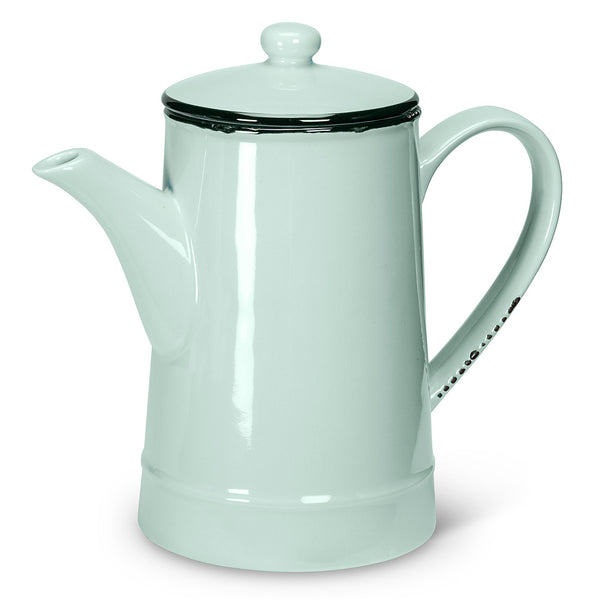 Enamel Look Tall Pot