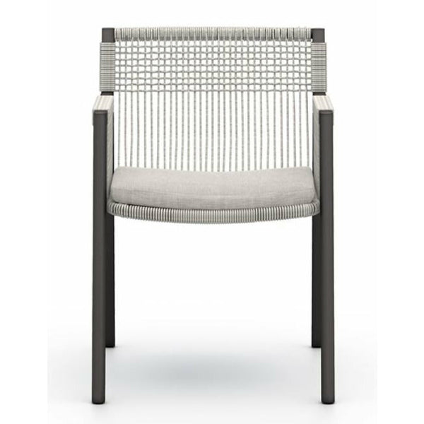 Shuman Outdoor Dining Chair - Stone Grey