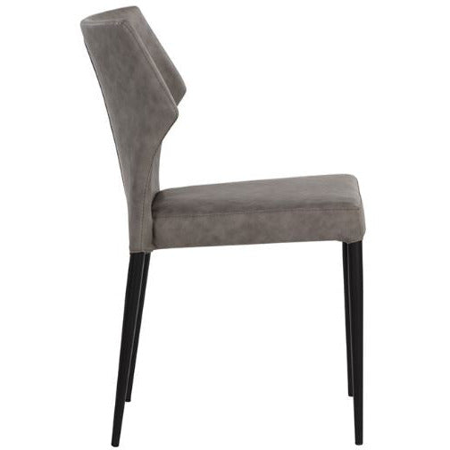 James Stackable Dining Chair - Bounce Smoke