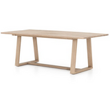 Atherton Outdoor Dining Table - Brown