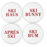 Apres Ski Wine Stoppers- 4 pack