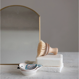 Metal Framed Standing Mirror