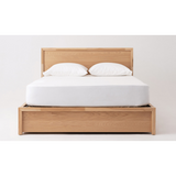 Marcel Lift Storage Bed - Oak