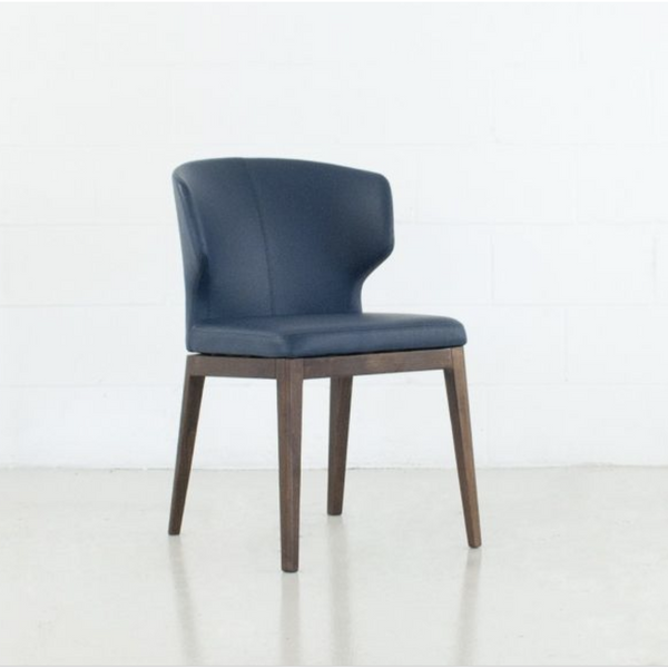 Heather Leatherette Wood Dining Chair - Solid Ash