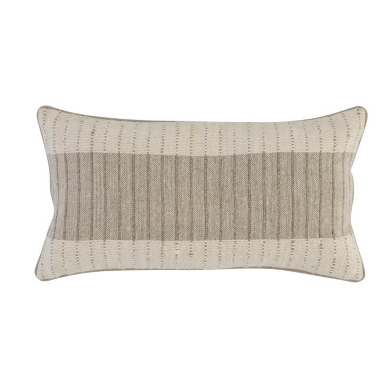 Kalen Natural/Ivory Cushion