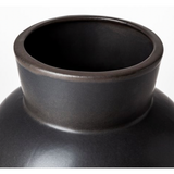 Laforge Black Ceramic Vase Medium