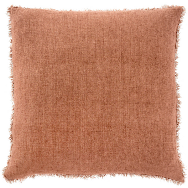 Lina Linen Cushion - 24x24 Rooibos