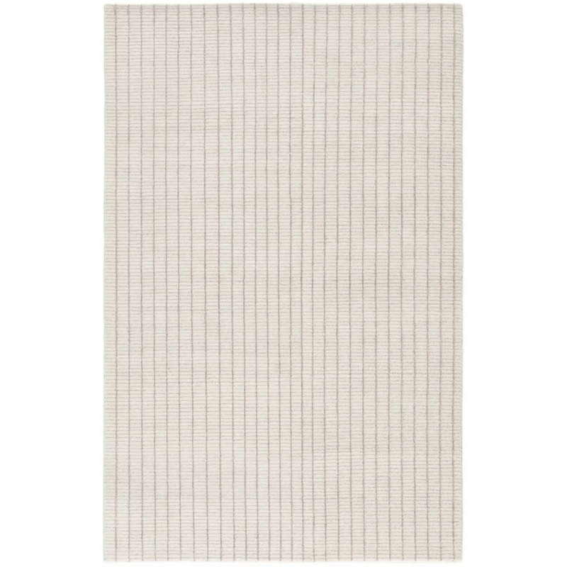 Grove Stratton Area Rug - White/Taupe