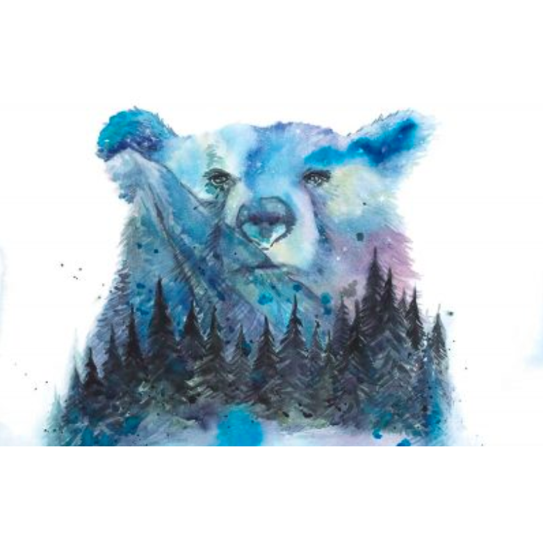 Blue Bear Artwork