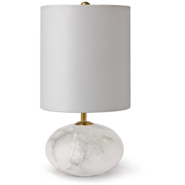 Alabaster Mini Orb Lamp