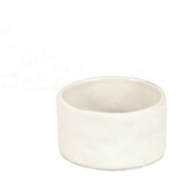 Stoneware Napkin Ring, White