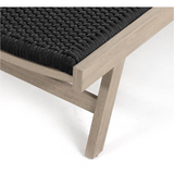 Delano Outdoor Lounger - Weathered Grey