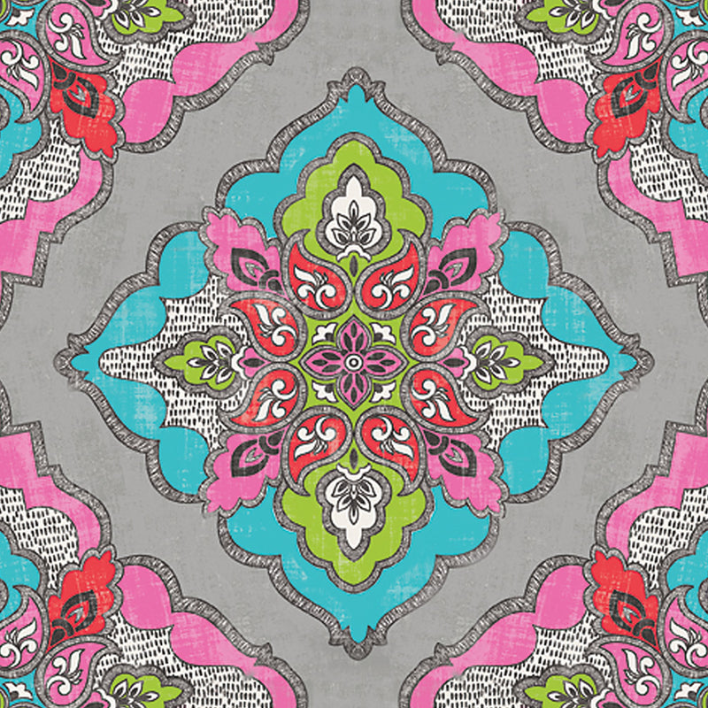 Luncheon Kaleidoscope Napkins-20 Pack