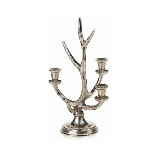 Nickel Plated Aluminum Antler Taper Holder