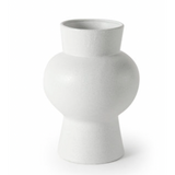 Laforge White Ceramic Vase Medium