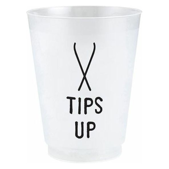 Tips Up Frost Cups- Set of 8