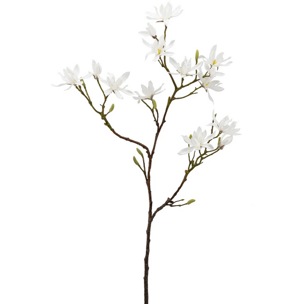 Faux Japanese Magnolia Multi Bloom - 46"