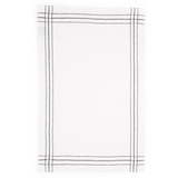 The Epicure Kitchen Towel - Off White and Black