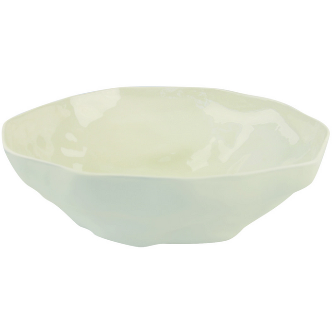 Stoneware Serving Bowl, White