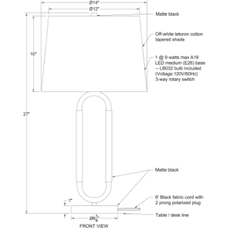 Alaya Table Lamp