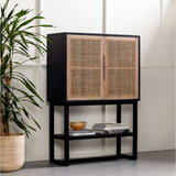 Clarita Cabinet - Black Mango