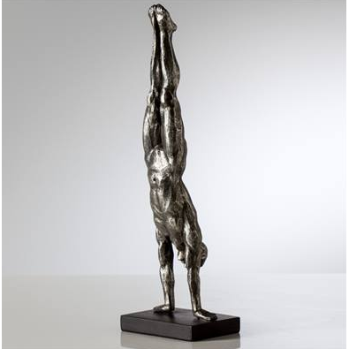 Athletic Resin Gymnastic Sculpture