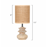 Mango Wood Table Lamp