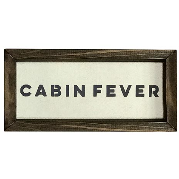 Cabin Fever Framed Wall Art
