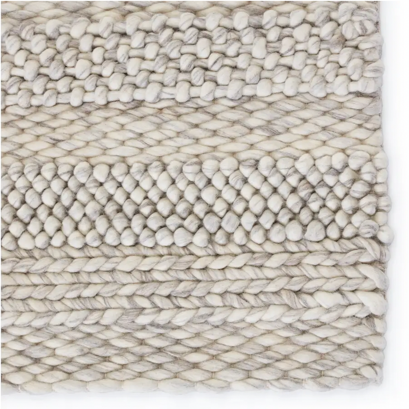 Scandinavia Dula Area Rug - Cinder/Coconut Milk