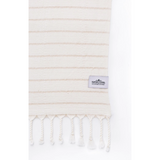 Tofino Towel Co - Turkish Towel 100% Cotton The Willowbrae- Ivory