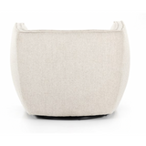 Rashi Swivel Chair-Fallon Linen