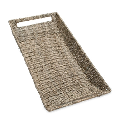 Seagrass Shallow Basket Tray