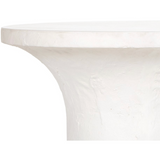 Parra Low End Table - Plaster Molded Concrete