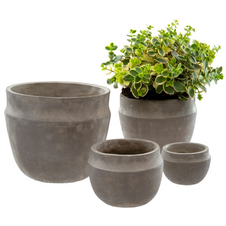 Concrete Classic Pot Medium