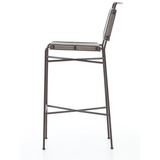 Wharton Bar Stool - Stonewash Grey