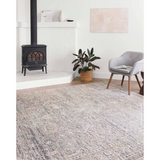 Lucia Grey and Sunset Area Rug