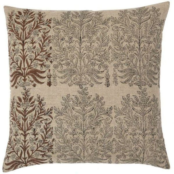 Flora Saffron Cushion