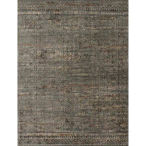 Javari Rug - Charcoal and Silver