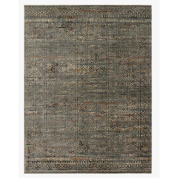 Javari Rug - Charcoal and Silver