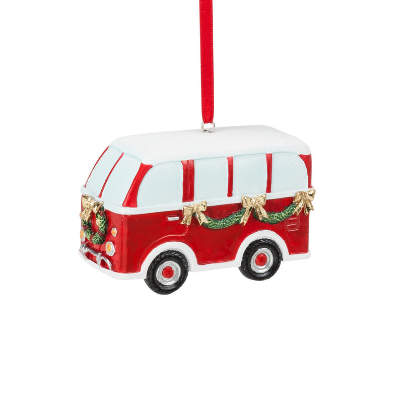 Holiday Bus Ornament