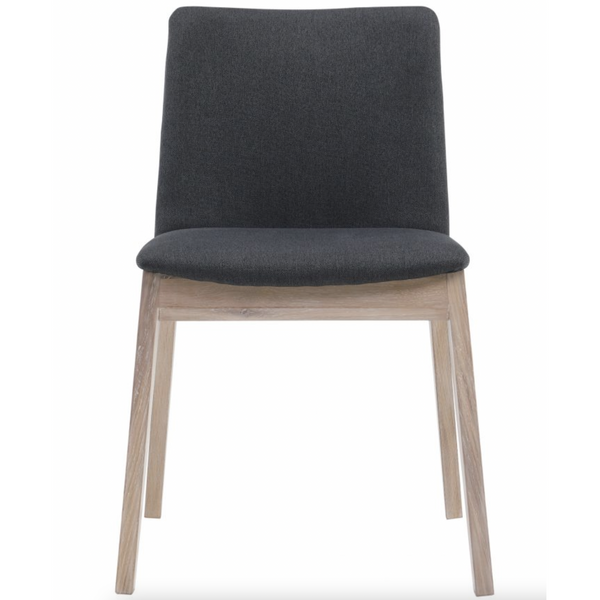 Dylan Oak Dining Chair in Dark Grey