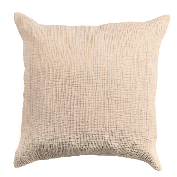 Crinkle Cushion - Shell 20"