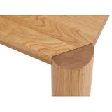 Solid White Oak Dining Table