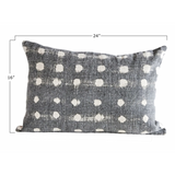 Polka Dot Lumbar Cushion - Parker