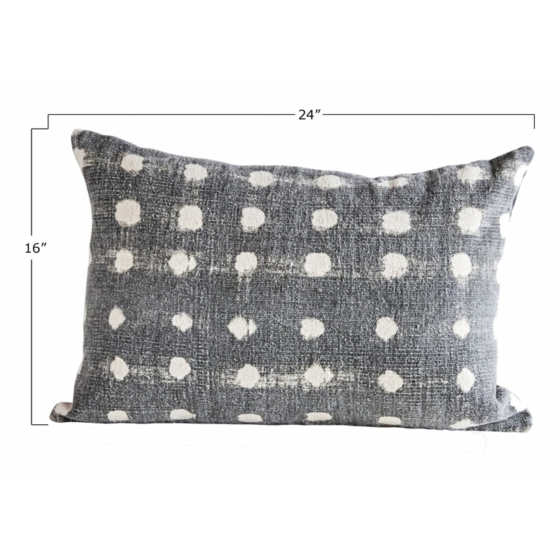 Polka Dot Lumbar Cushion - Parker