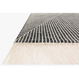 Newton Area Rug - Charcoal and Ivory