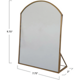 Metal Framed Standing Mirror