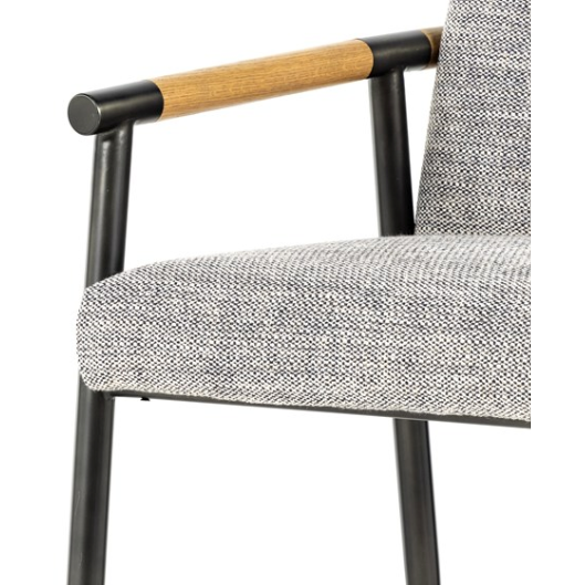 Rowen Bar Stool in Thames Raven